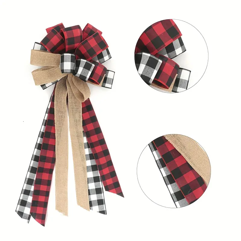 Handmade Christmas Tree Bow Ornament-BUY 2 FREE SHIPPING