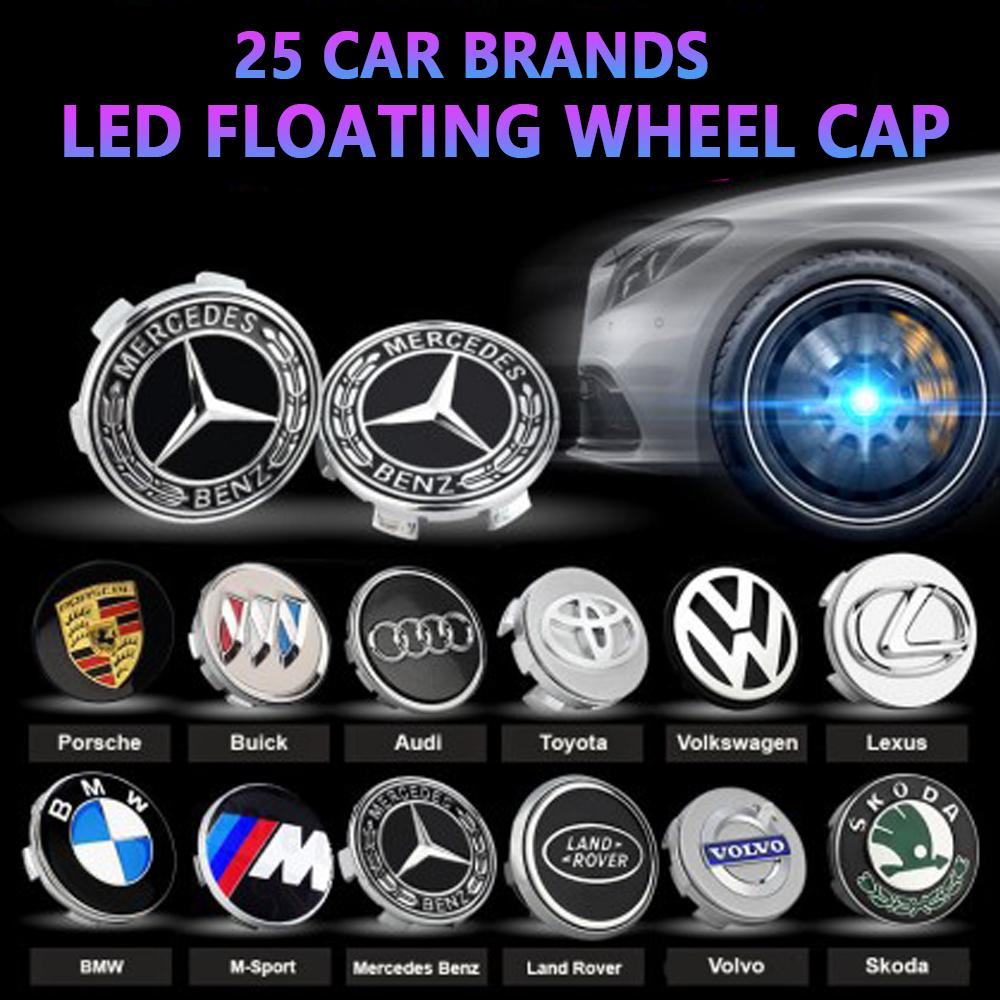 🔥Magnetic Suspension LED Floating Wheel Cap 2022 Version 1PC