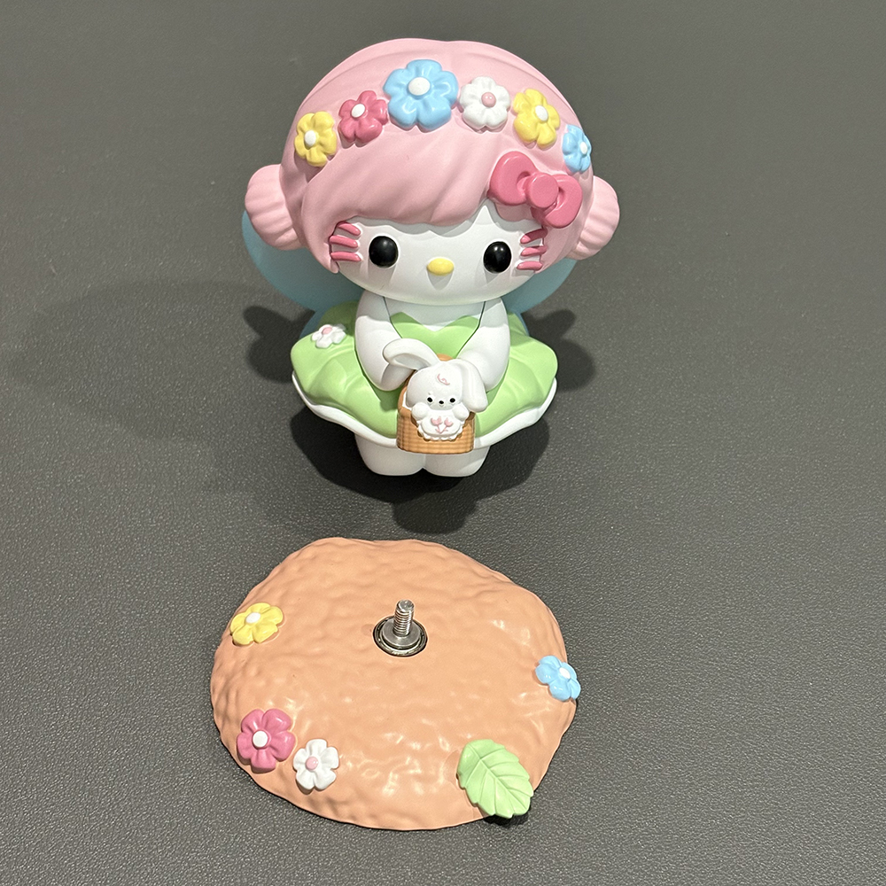 Doll Hello kitty elf 3D three-dimensional will rotate decorative ornaments
