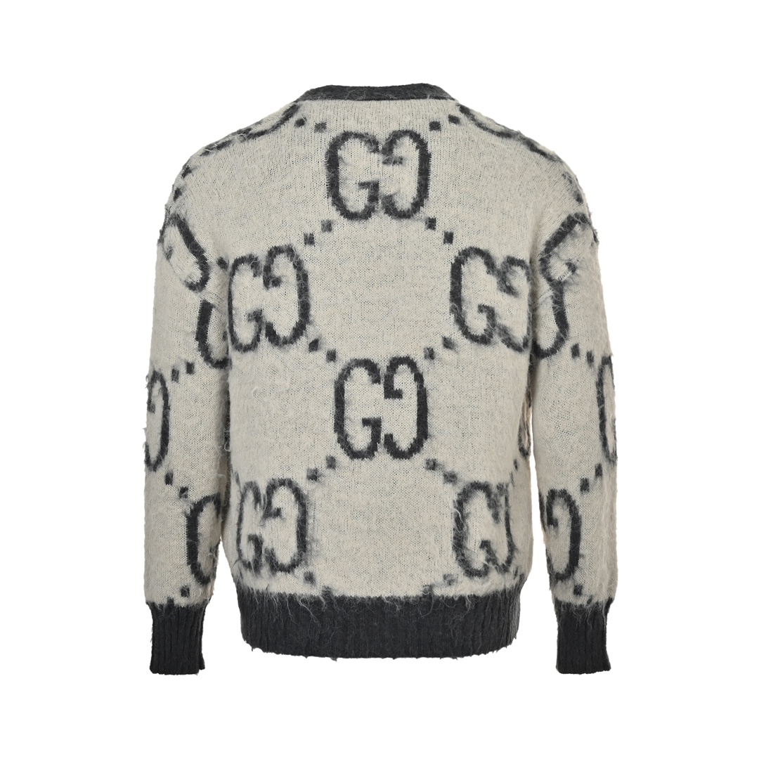 Gucci 24Fw reversible mohair cardigan