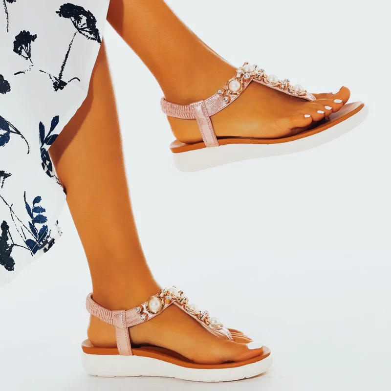 Comfortable Pearl On Cloud Sandals