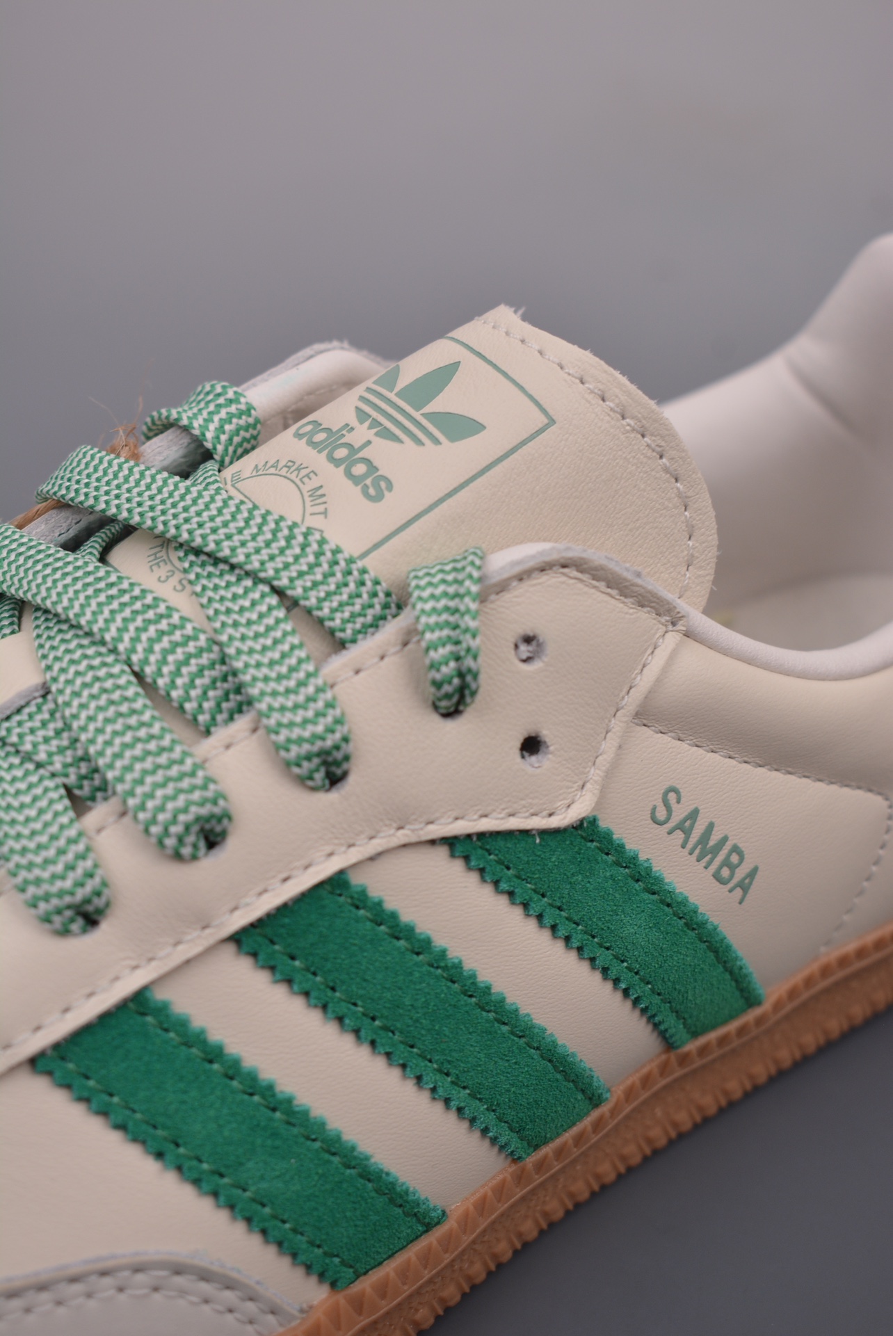 Adidas Originals Samba OG Off White Court Green JI3906