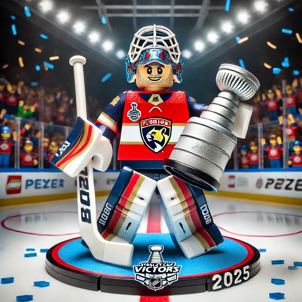 2025 Florida Panthers Champions Minifigure