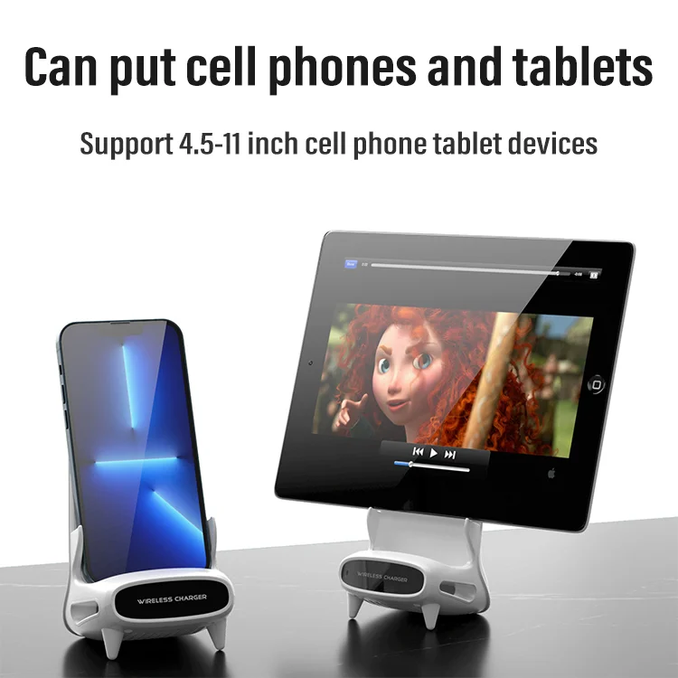 (🔥Last Day Promotion-SAVE 50% OFF)15W Wireless Fast Charger Multifunctional Phone Holder-BUY 2 GET 10% OFF & FREE SHIPPING