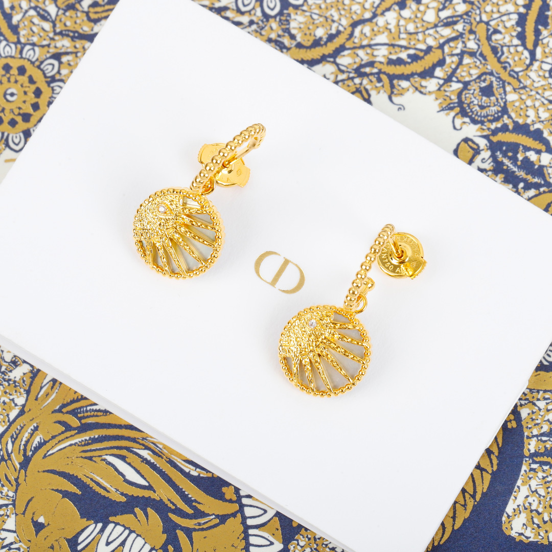 Dior Sun, Moon and Stars Earrings