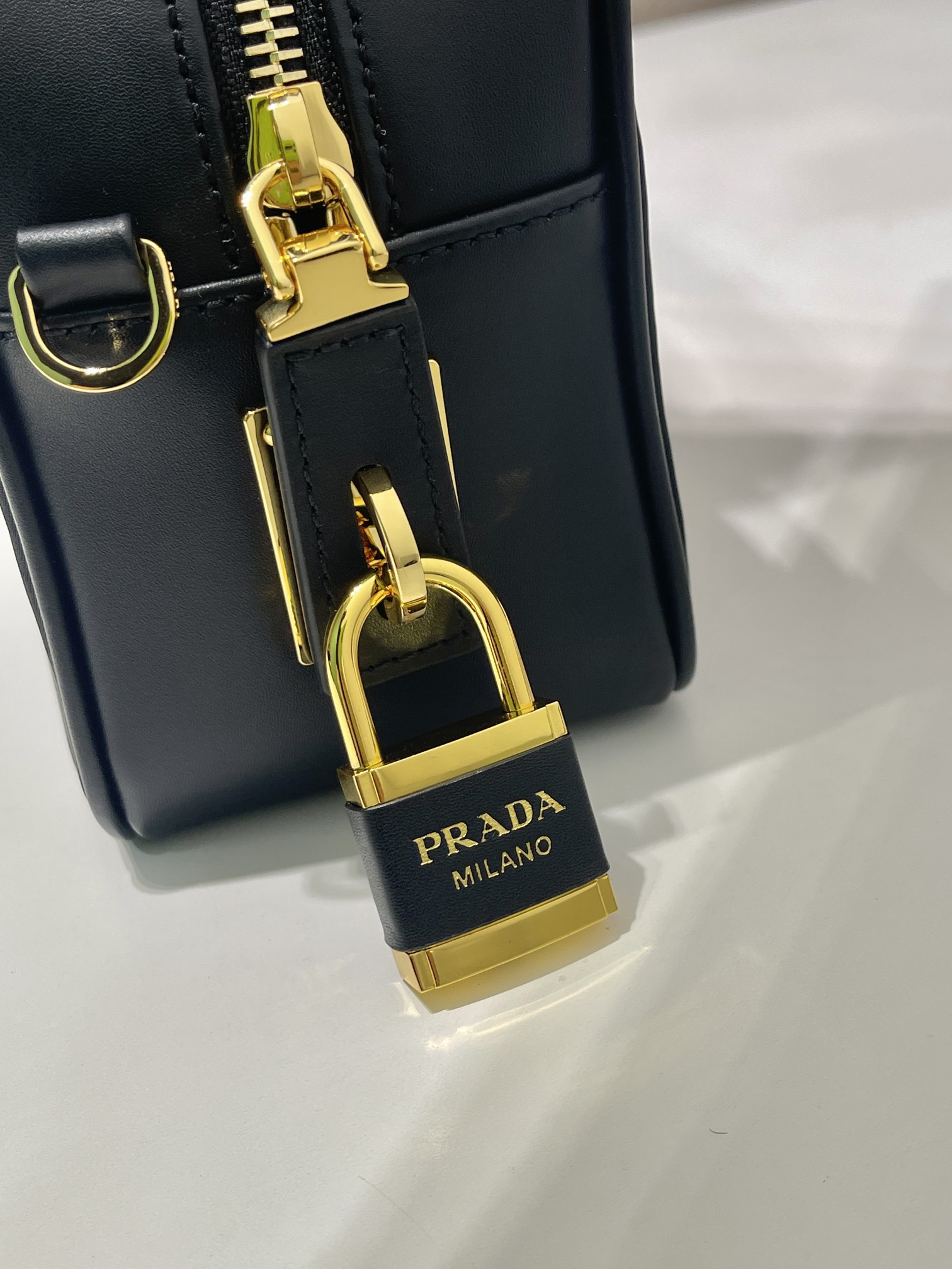 Prada Tessuto Tocker Handbag 1BB132