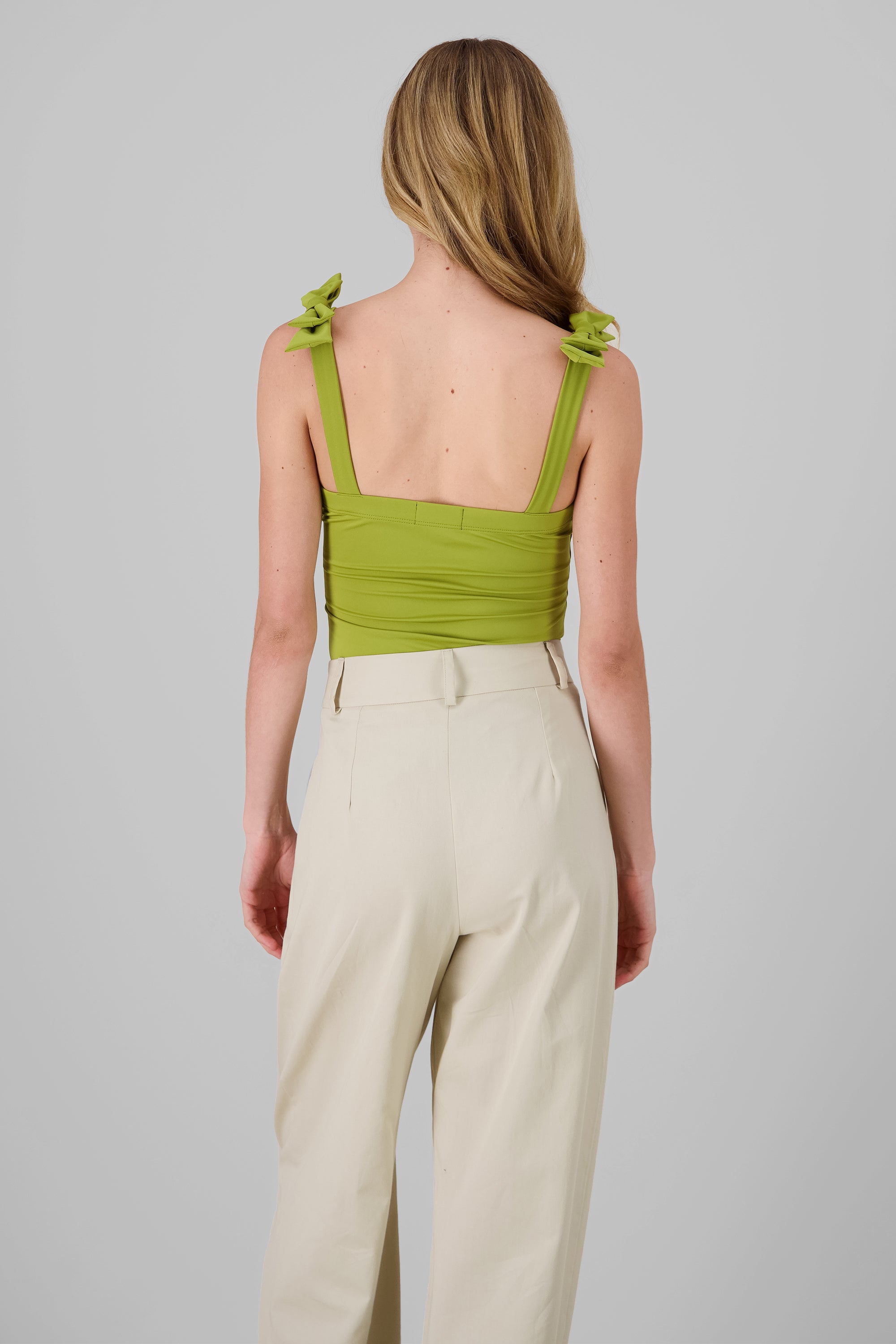 Jocelyn Bodysuit With Bow Straps