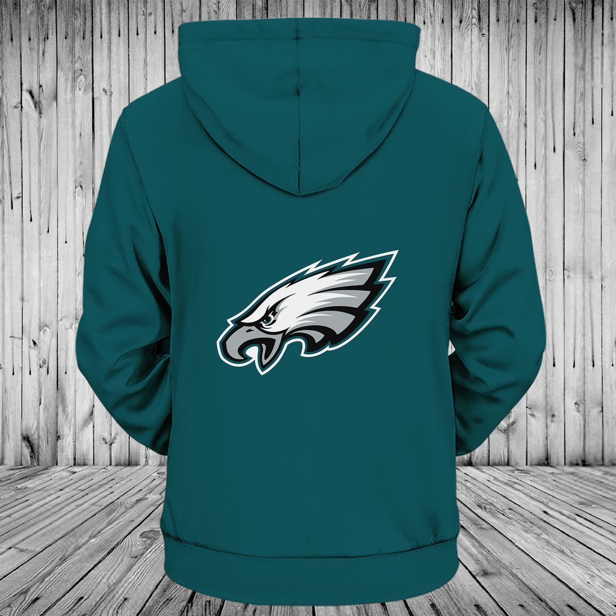 EAGLES HOODIE 3D 12