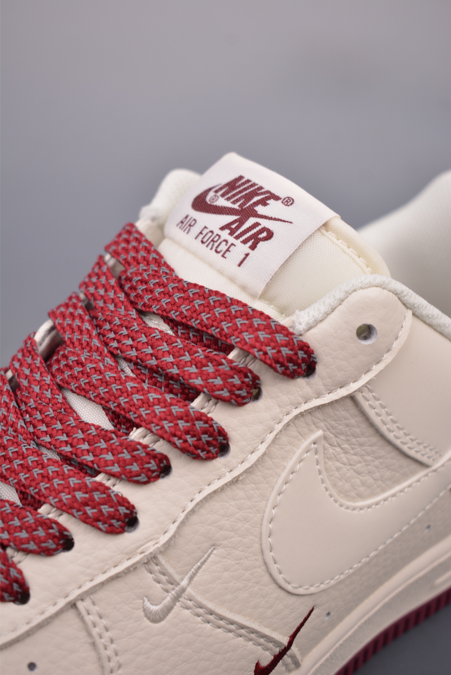 Nike Air Force 1'07 Low Beige Wine Red TV2306-258