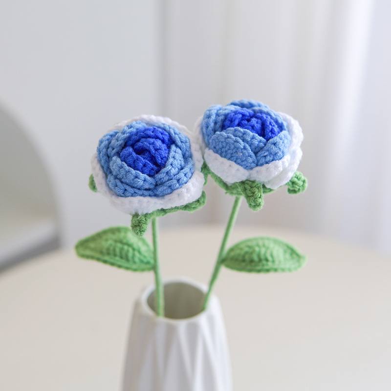 🔥Mother's Day Sale-[SAVE 50% OFF]--Handmade Knitted Rose-Never Fade