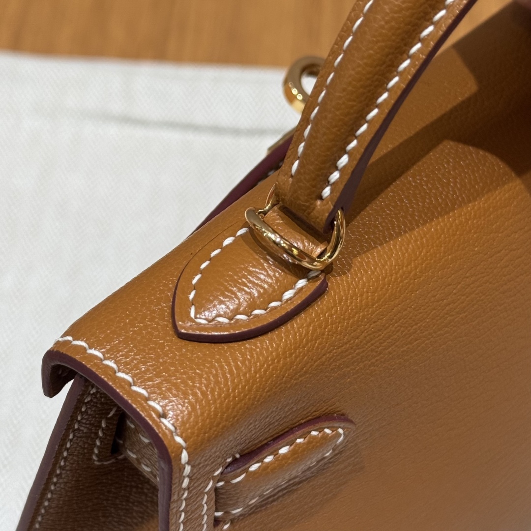 Hermès Kelly Mini 2 37Gold Handbag (Handmade to Order)