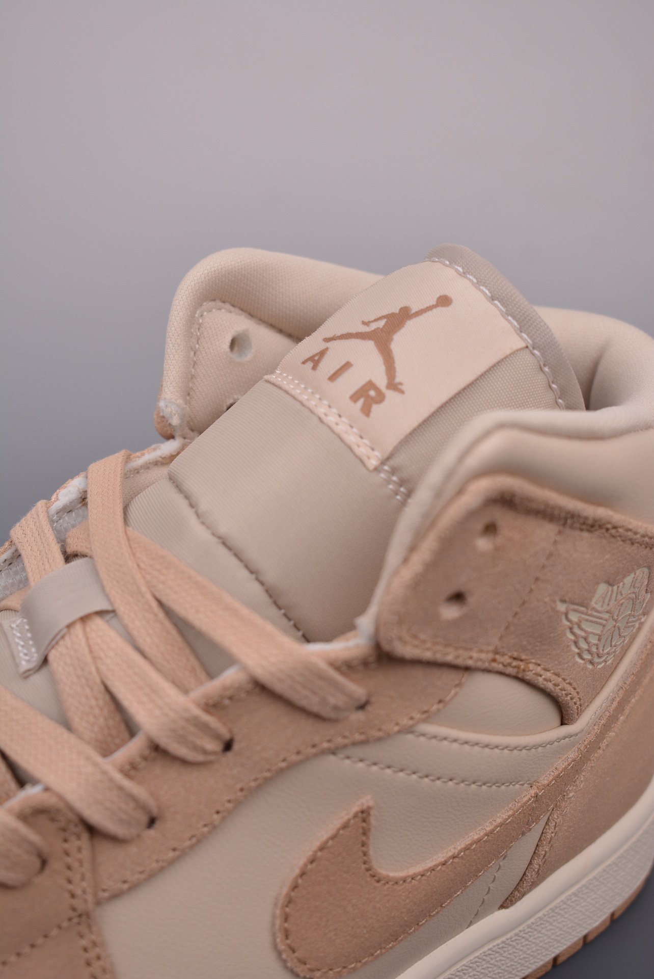 Air Jordan 1 Mid Light Brown Toe  FJ3448-200