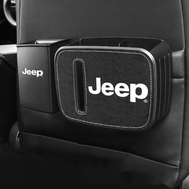 Car Multi-Compartment Garbage Storage Box