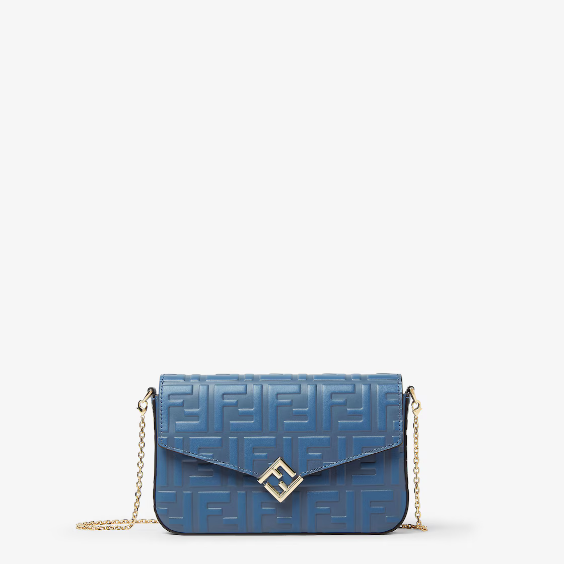 Fendi FF Diamonds Wallet On Chain 8M0509AS42F1SXT
