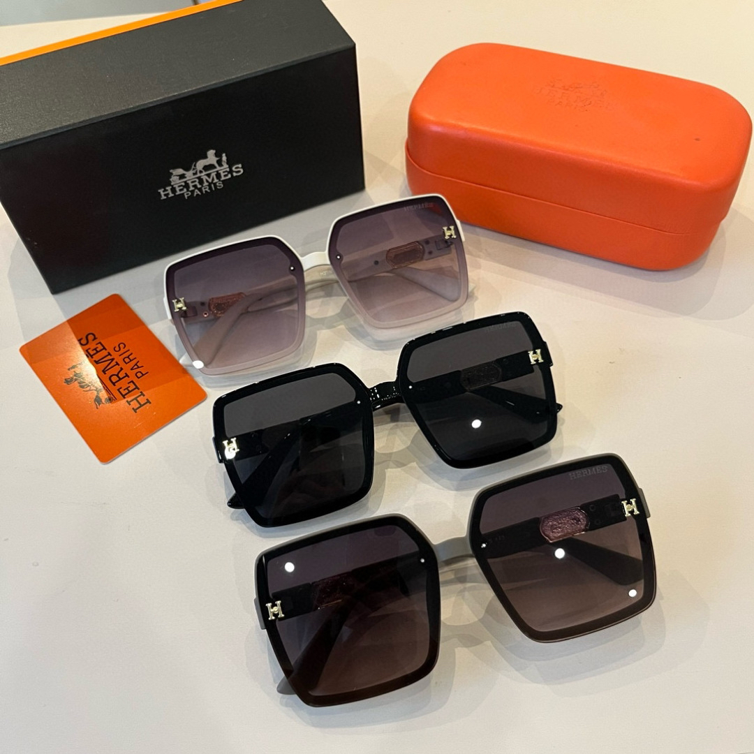 Hermes Square Frame Sunglasses