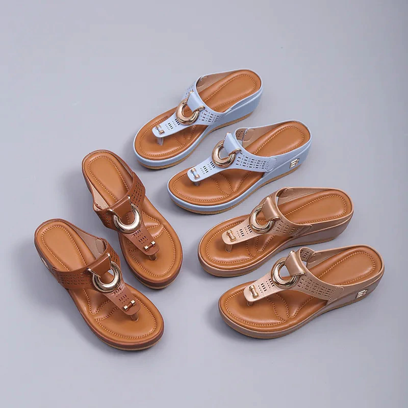 ❤️Mother's Day Sale 60% OFF❤️2024 🌹 Women's Lightweight Orthopedic Clip Toe Sandals
