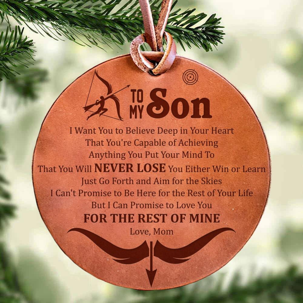 Mom To Son, You Will Never Lose