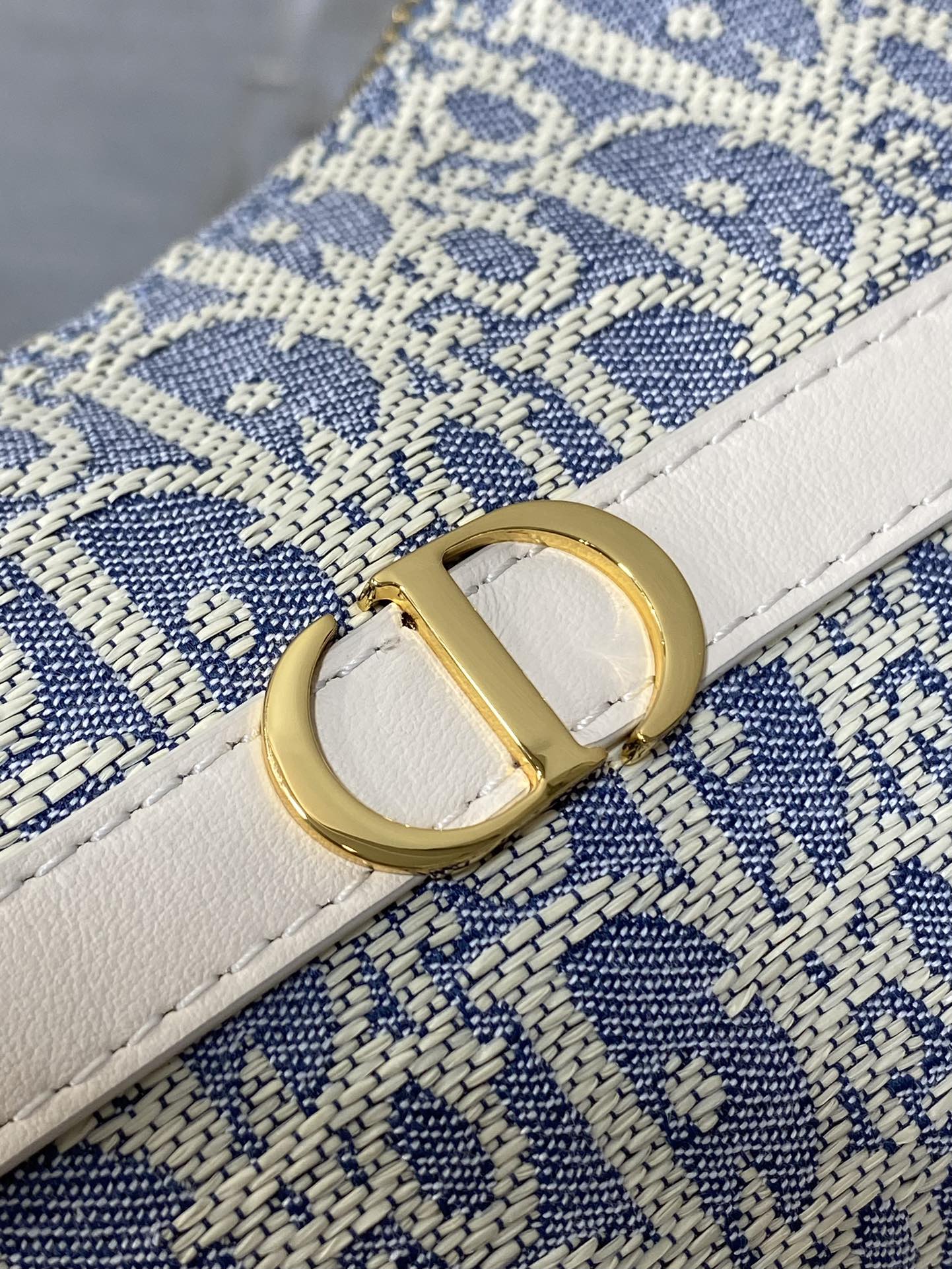 Dior Miss Caro Raffia Series Underarm Bag