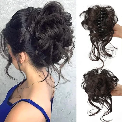 🔥🔥Buy 1 Get 1 Free💖 - Curly Bun Hair Claw Clips