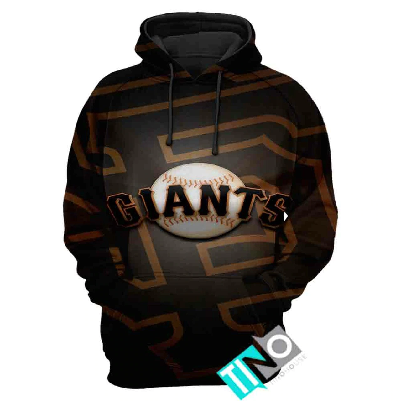 SAN FRANCISCO GIANTS 3D CASUAL HOODIE 101