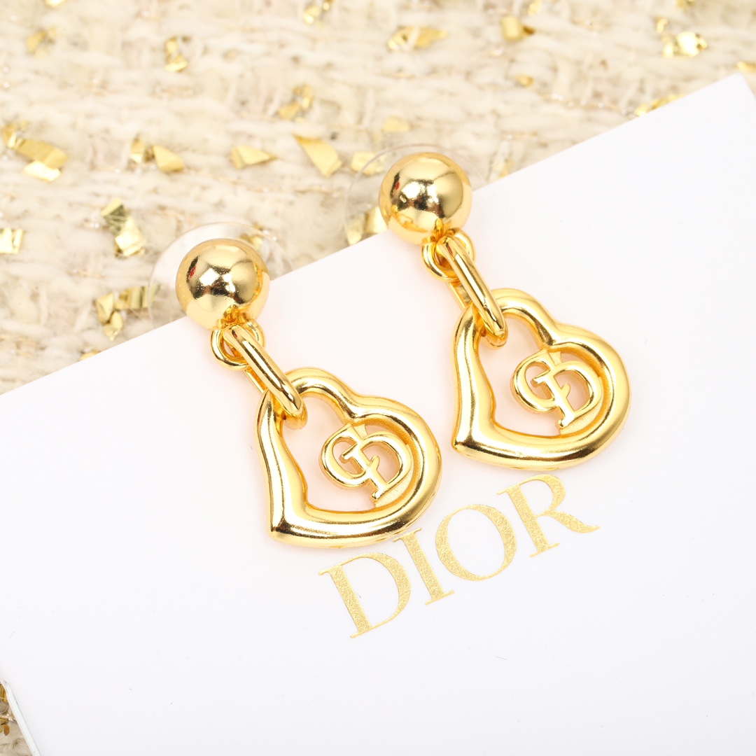 Dior Heart Earrings