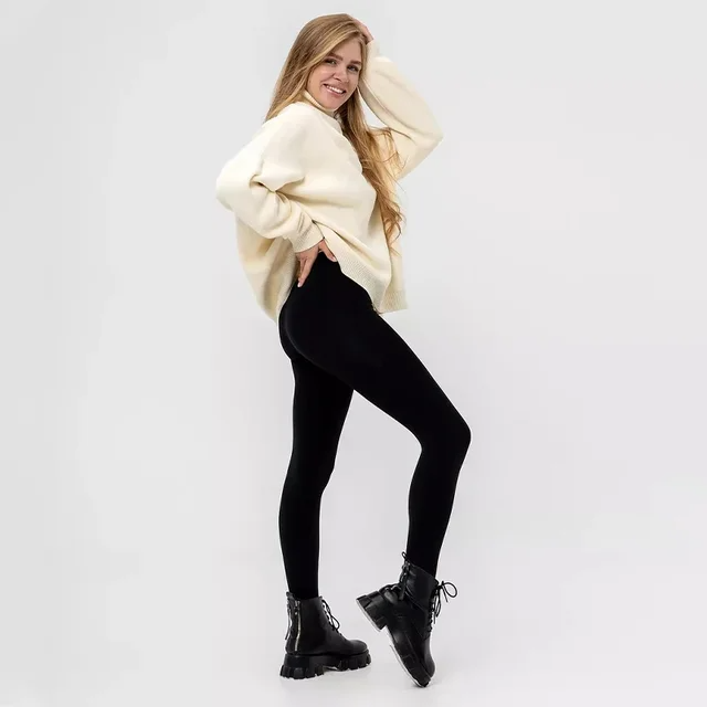 🎄CHRISTMAS ON SALE🔥Women's Winter Warm Fleece Lined Slim Fit Leggings