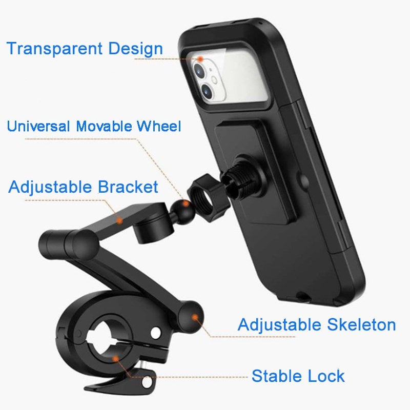 Multifunctional Bicycle Waterproof Phone Holder