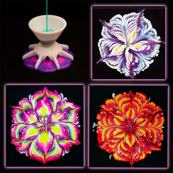 (🌲Early Christmas Sale- SAVE 48% OFF)Acrylic Paint Pouring Cups(2PCS/SET)-BUY 3 SETS GET 2 SETS NOW！