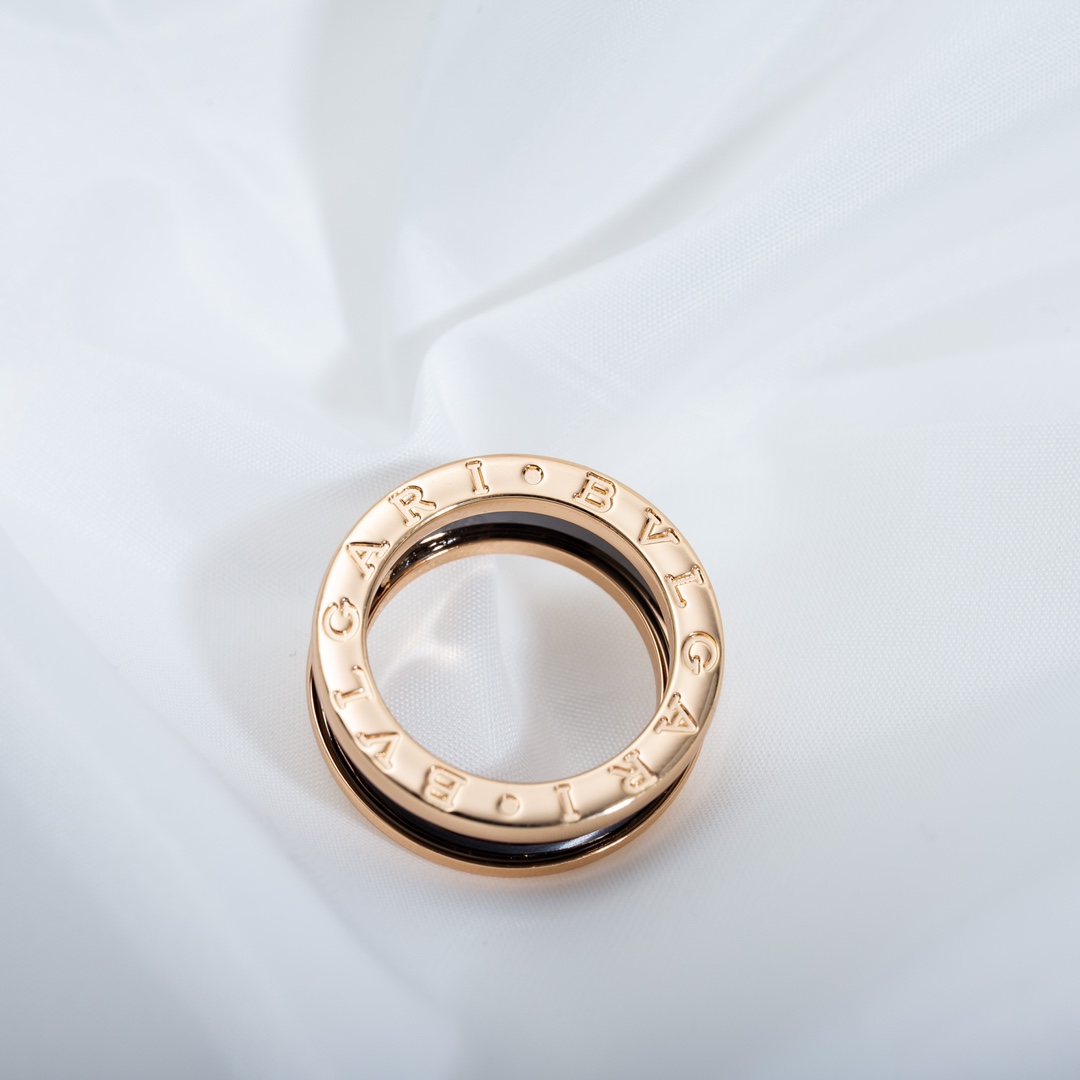 Bulgari Narrow Ceramic Ring