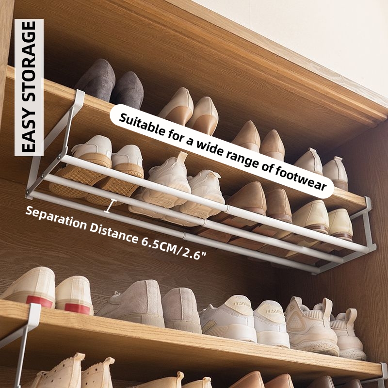 👍Last Day Promotion 50% OFF💥Expandable Split Shoe Cabinet Rack