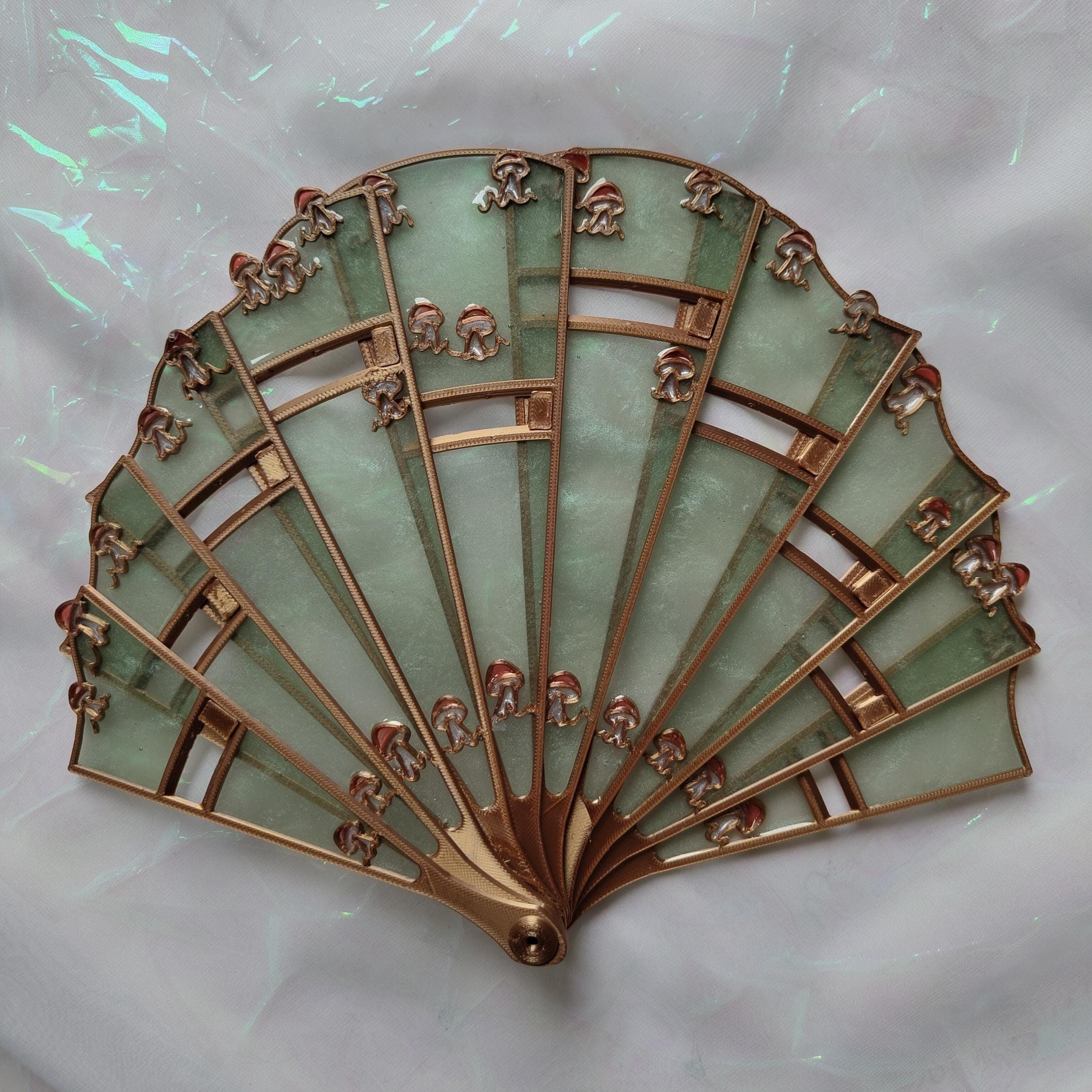 🔥ON SALE🔥Forget-me-not hand fan
