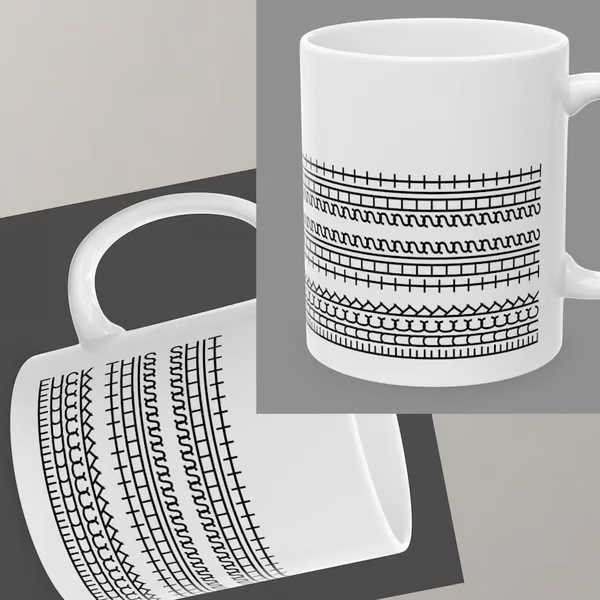 Fuck This Shit Mug, Hidden Message Funny Ceramic Coffee Mugs