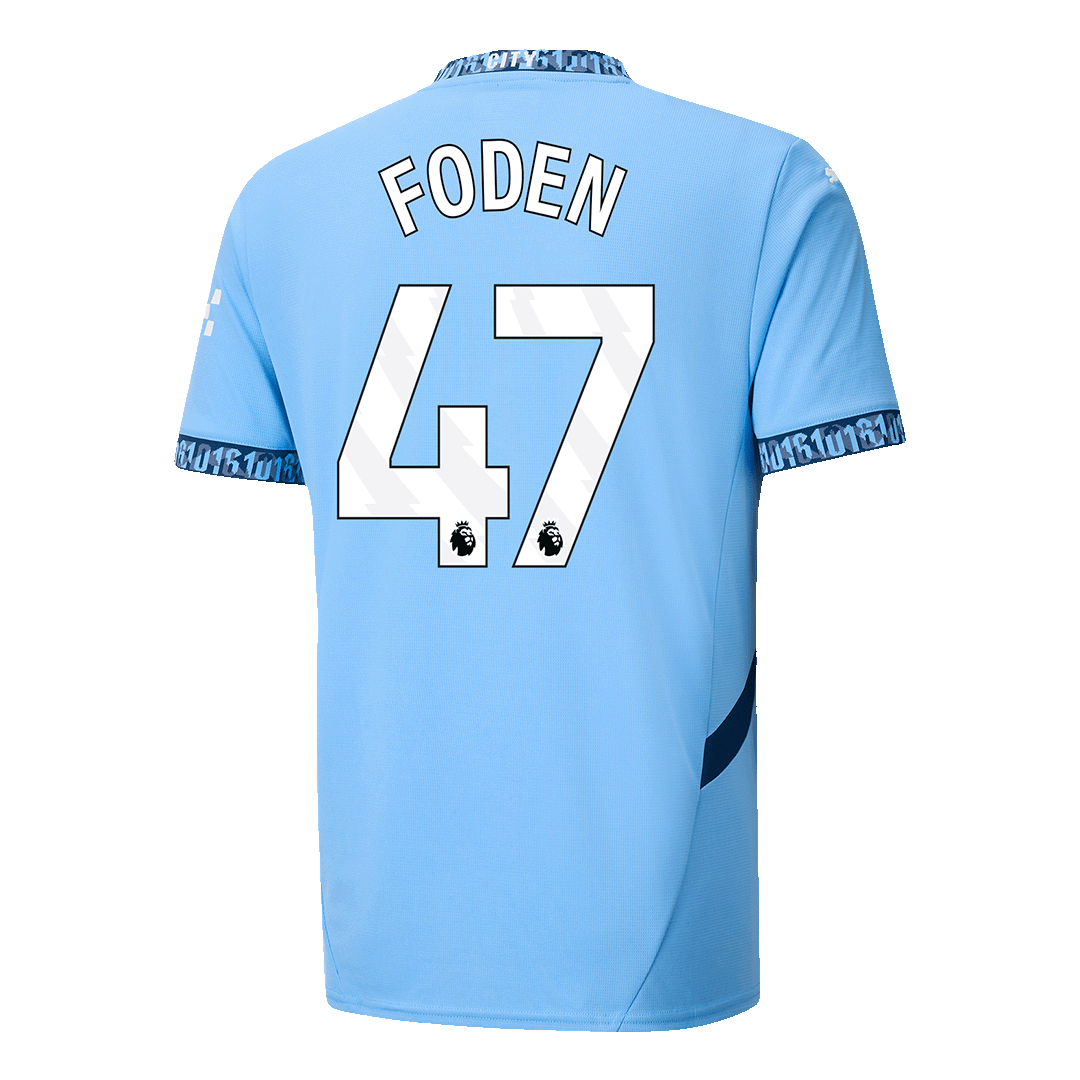 FODEN #47 Manchester City Home Football Shirt 2024/25