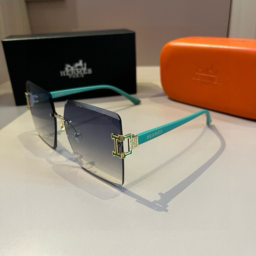 Hermes rimless sunglasses