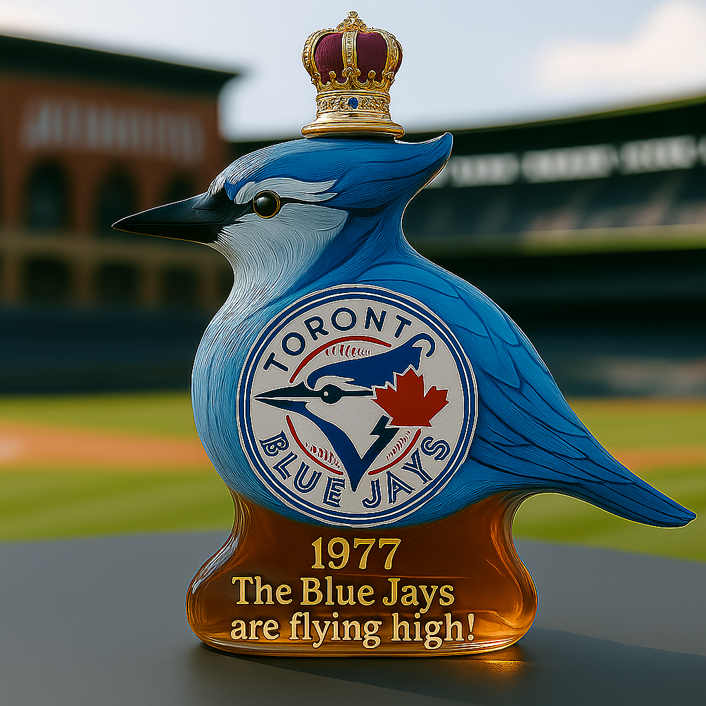 Toronto Blue Jays 1977 Commemorative Blue Jay Bottle