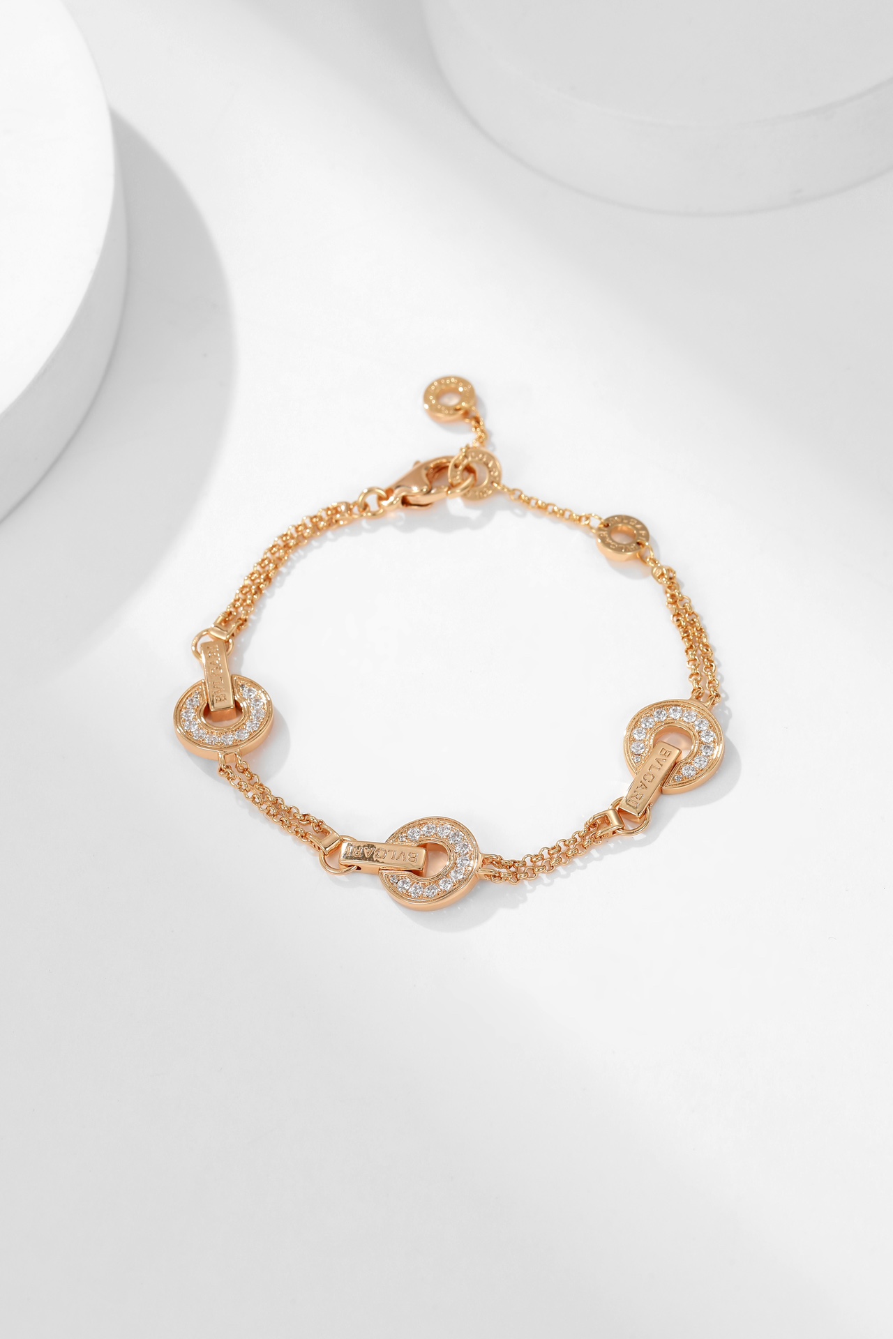 Bulgari Diamond Disc Bracelet