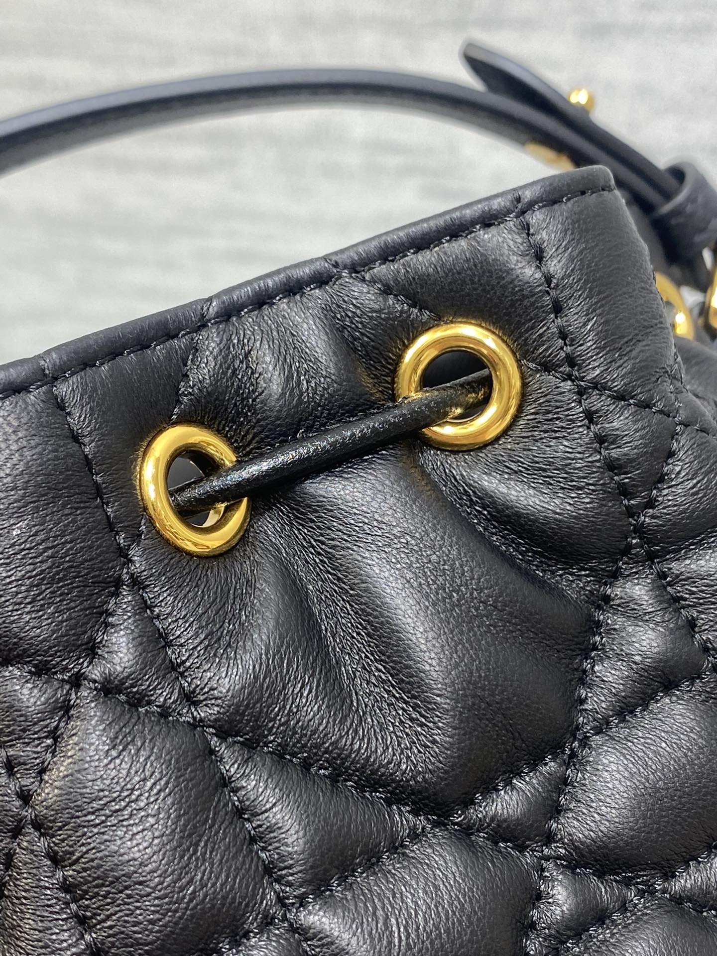 Dior micro Caro bucket bag