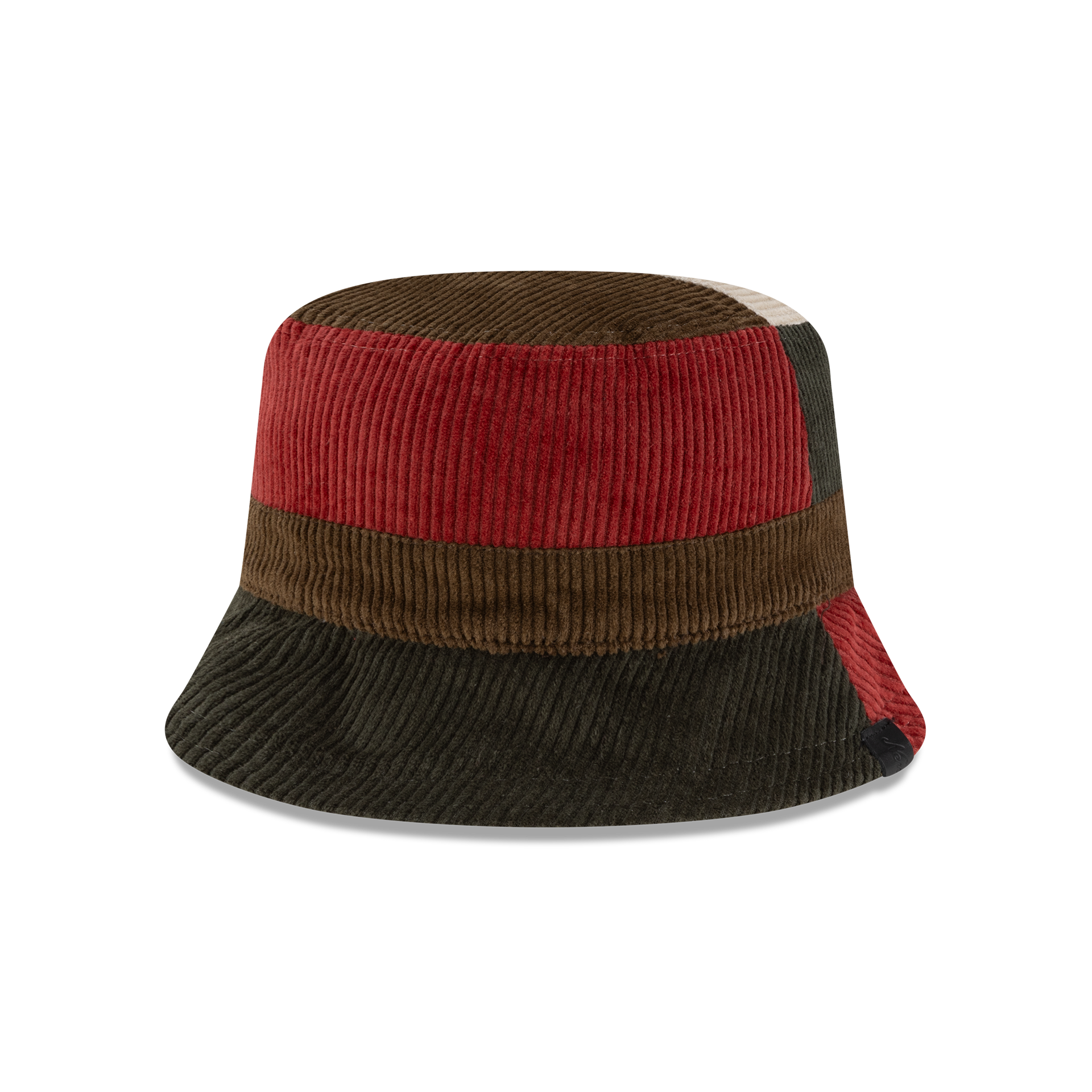 New Era Branded Corduroy Pieced Bucket Hat
