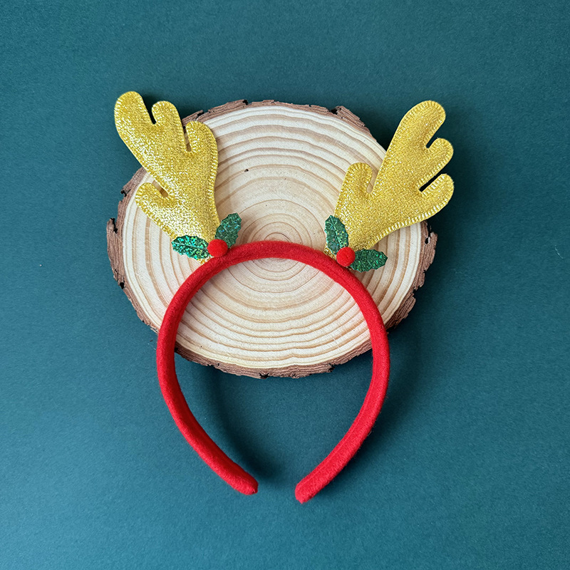 Christmas headband Christmas Headband Cartoon light up headband Christmas hairpin Christmas gift