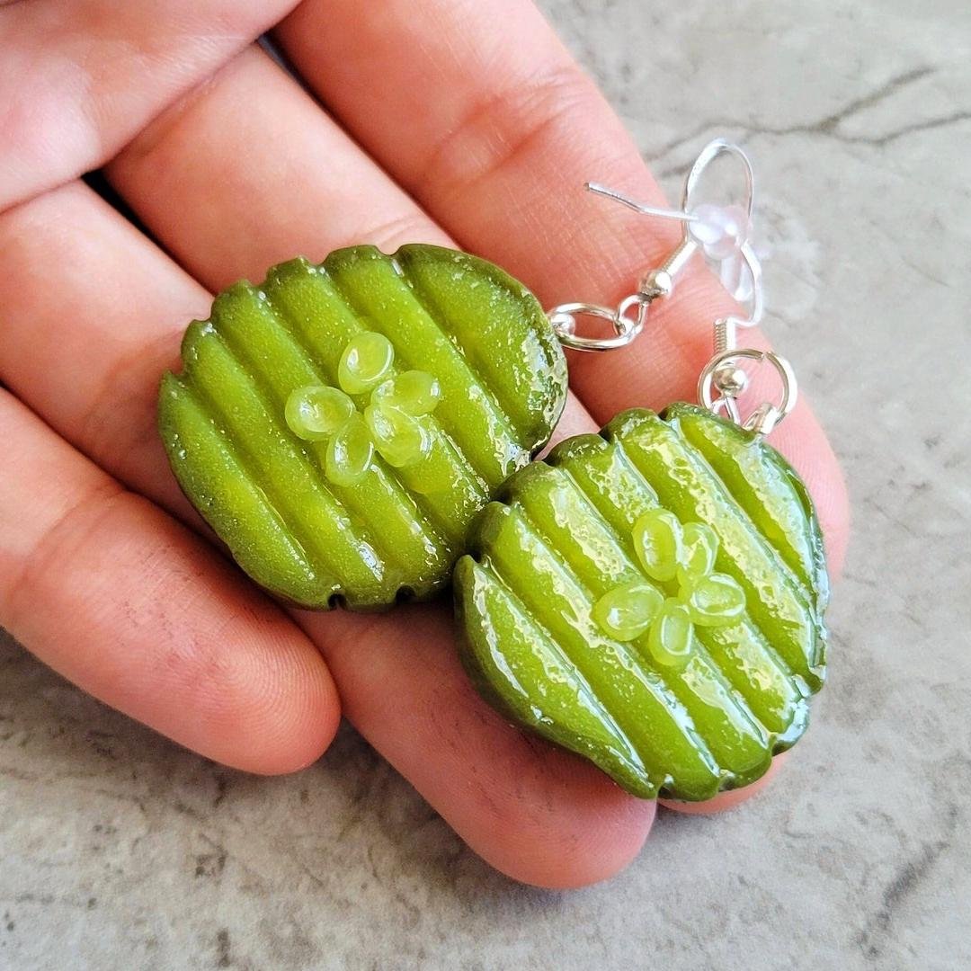 Pickle Earrings🥒