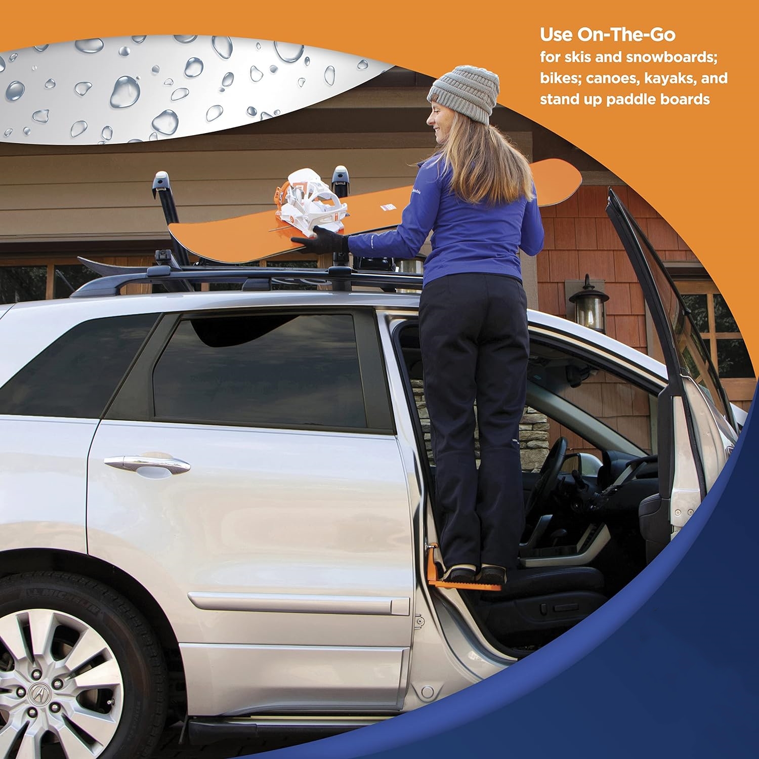 Car Roof Access As Seen On Shark Tank, Vehicle Door Step