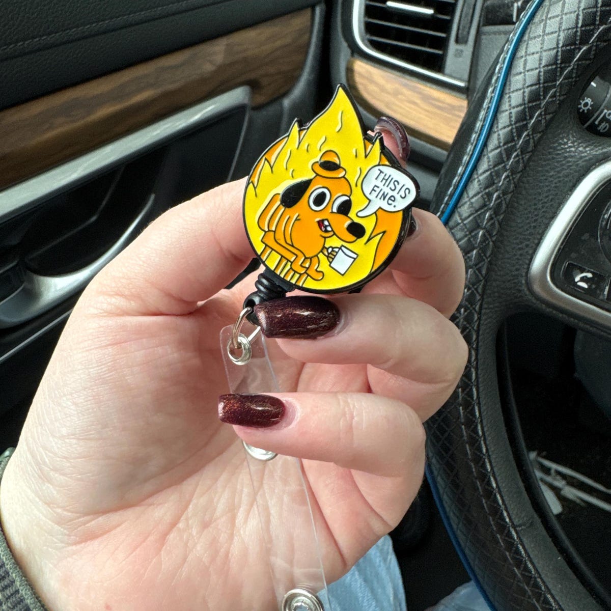 This is Fine Badge Reel
