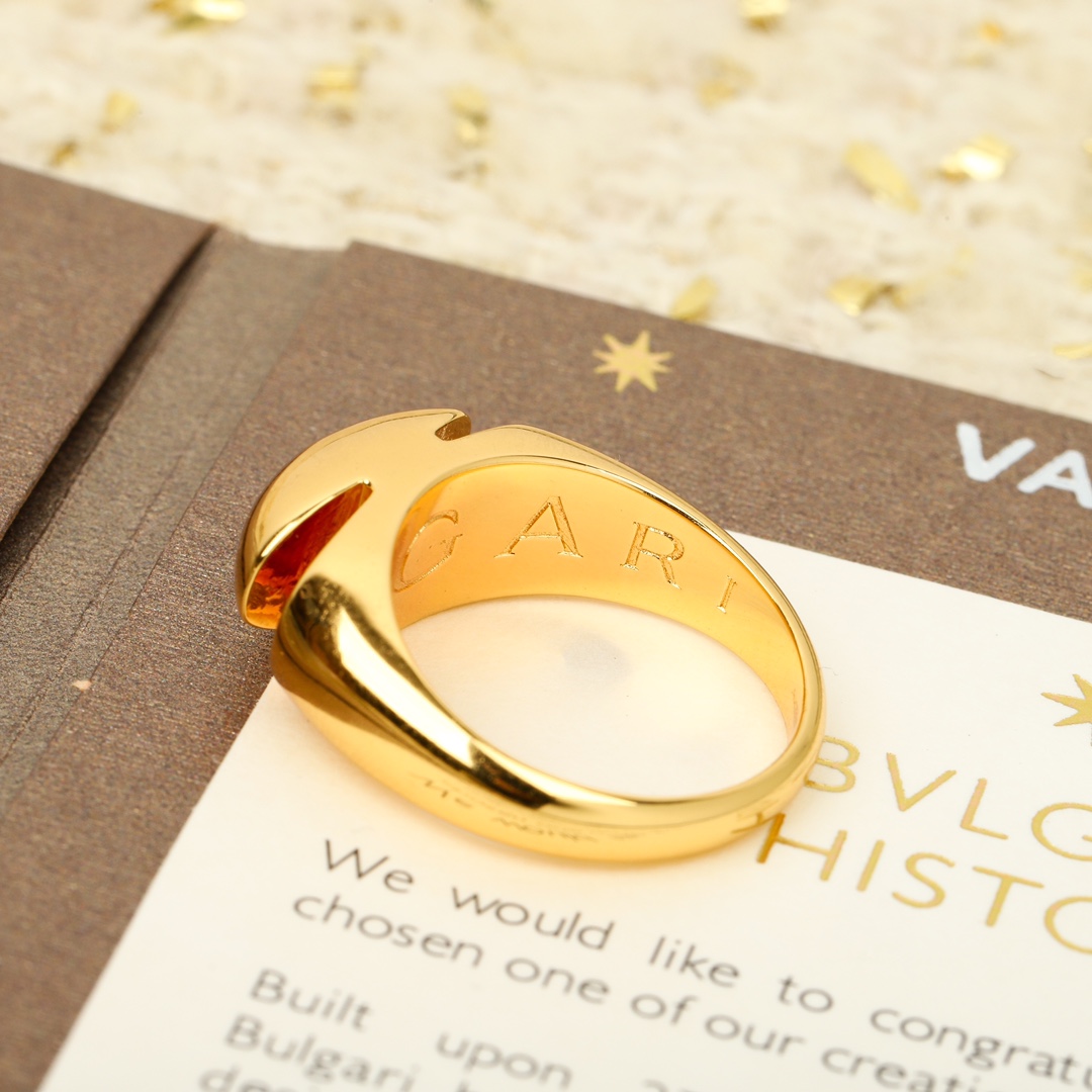 Bulgari Classic Convex Cabochon Ring