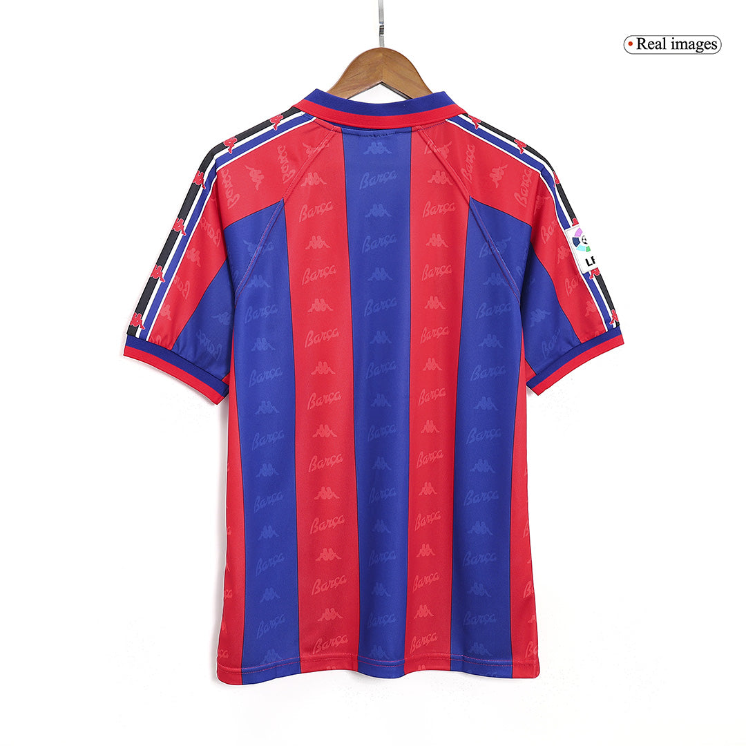 Details:  Version:  Fan Edition   Designed for: Men Embroidered; Logo 100% polyester and keeps you dry Product color: red&blue  Model size reference:  180cm/84kg (5.9ft/185lbs) Chest size: 106cm Replica size L/Authentic size XL (Size difference within 2-3