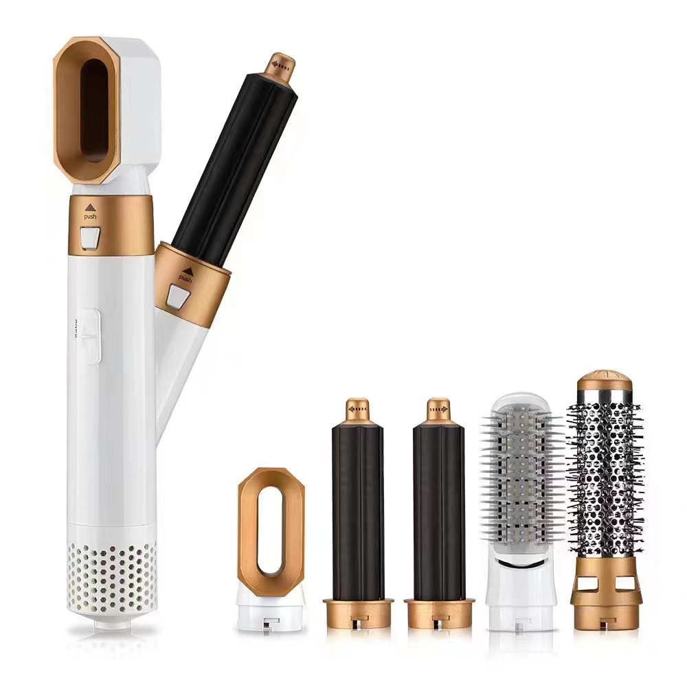 Hairdryer 5in1 Hair Styler Ceramic Curl Wave