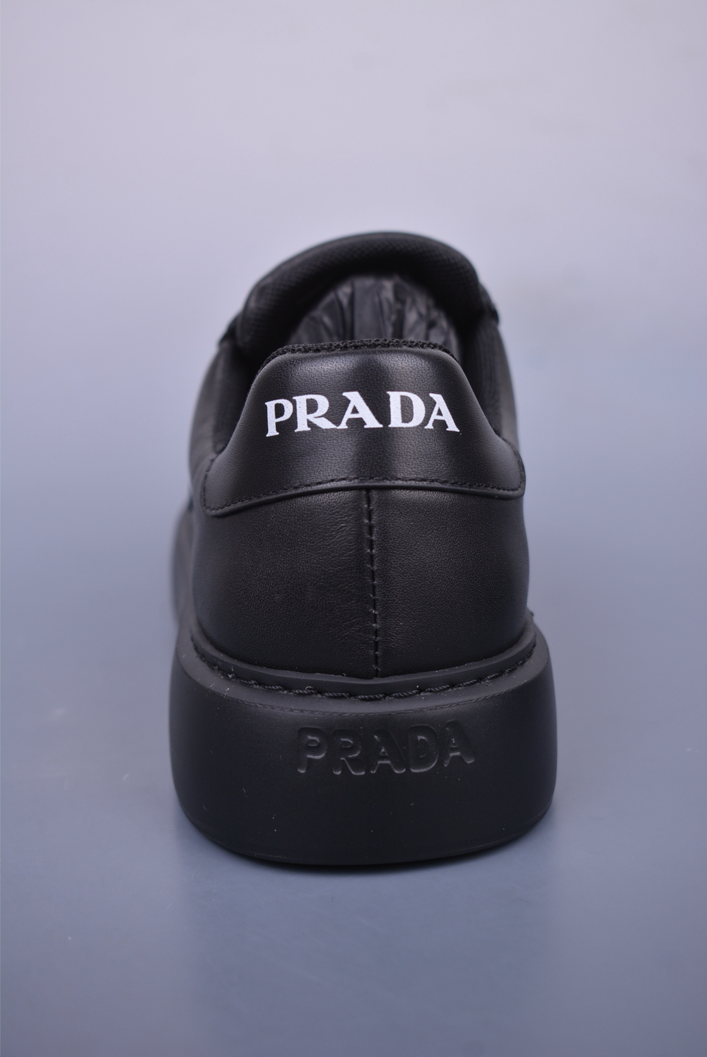 Prada low-top casual sneakers all black AJ17392118