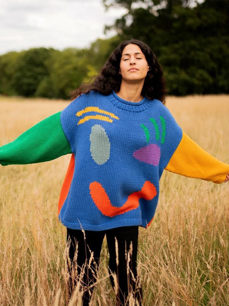 💥Hot Sale 49% OFF💥Happy Sunday Feel Good Knit Jumpers