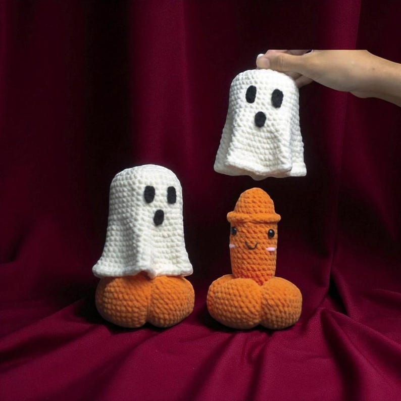 Funny Halloween ghost surprise plush toy