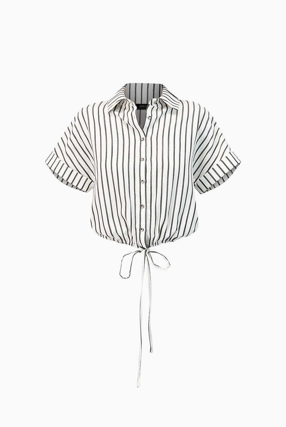 Blusa camisera de rayas