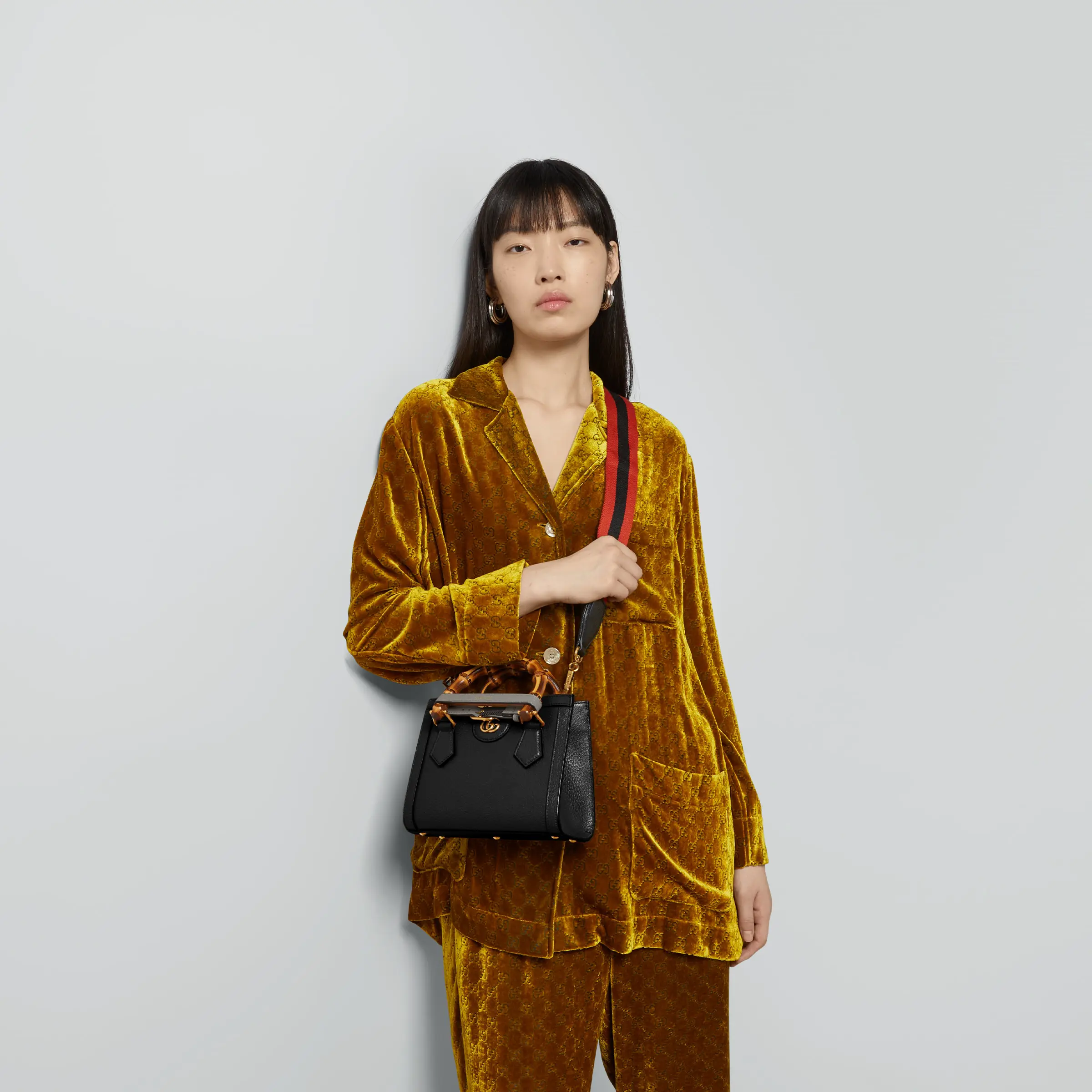 Gucci Diana series bamboo small tote bag702732 U3ZDT 1073